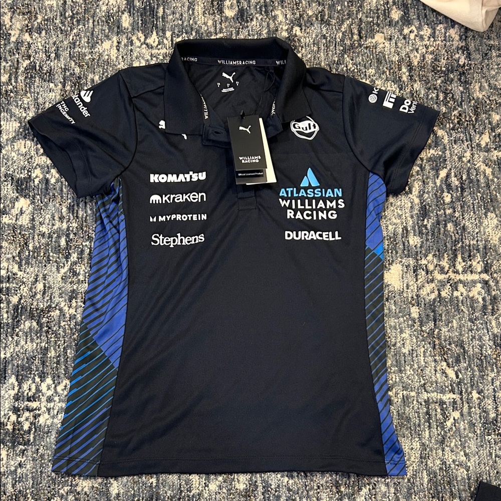 Puma Formula 1 Williams Racing Navy Polo